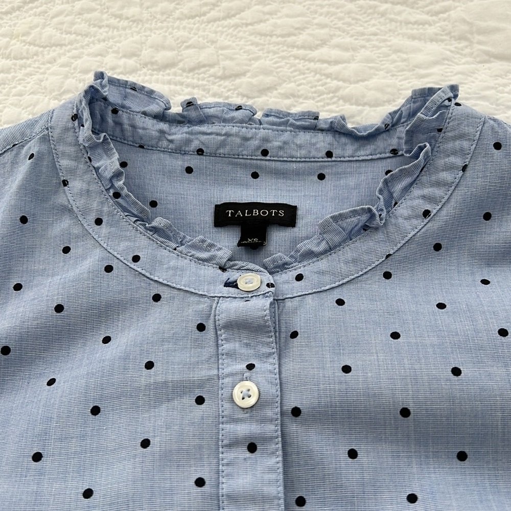 Talbots button down top - Picture 4 of 6